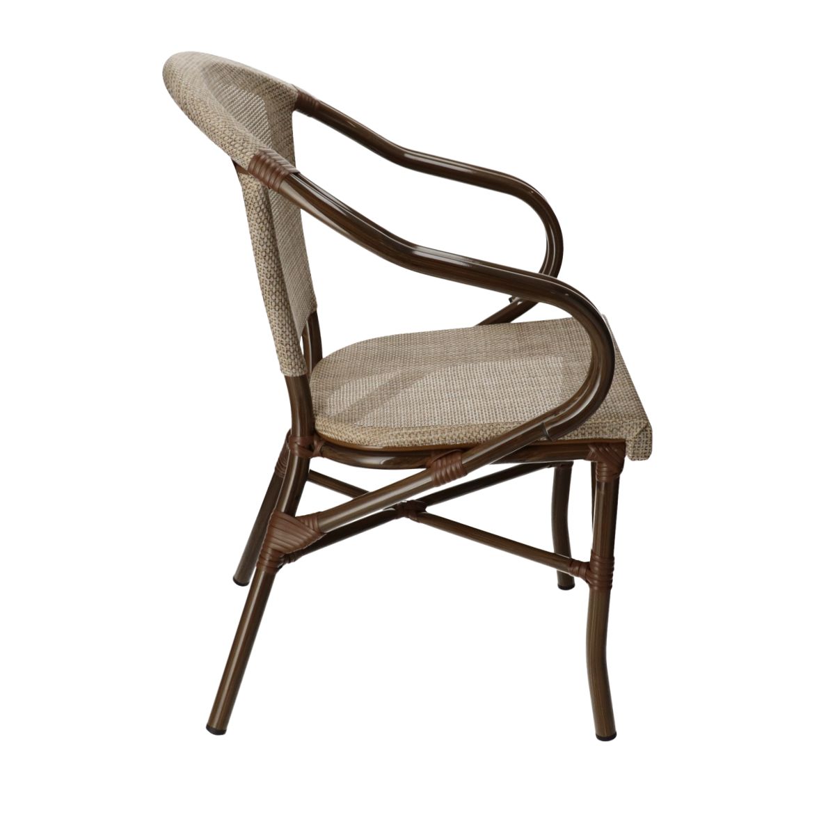 DL STAR C Natural design, vintage Tessil insert outdoor chair